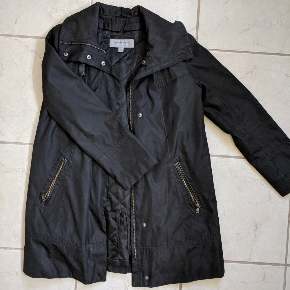 Marc New York Black Trench